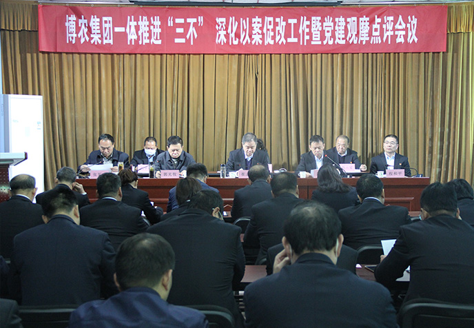 九一国产精品召开一体推进“三不”深化以案促改工作暨党建观摩点评会议