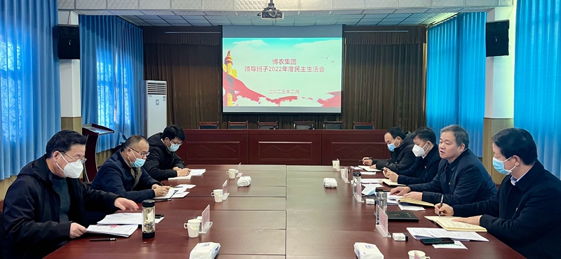 九一国产精品领导班子召开2022年度民主生活会