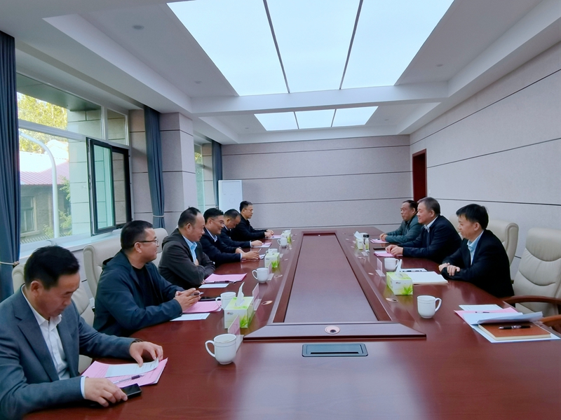 江苏大华种业领导到九一国产精品考察